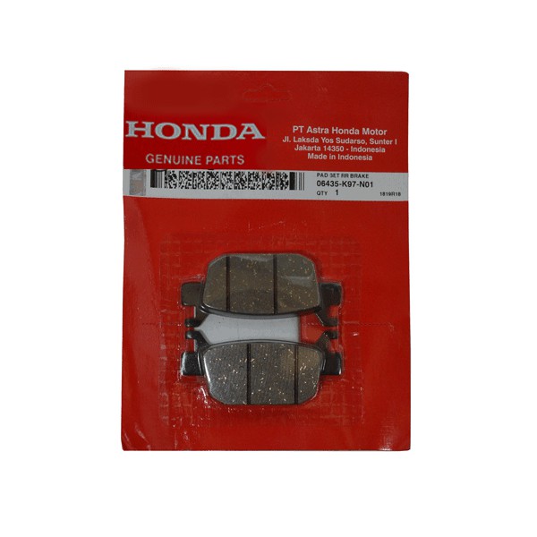 ผ้าเบรคหลัง PCX 150 160 & PCX Hybrid Original 06435K97N01