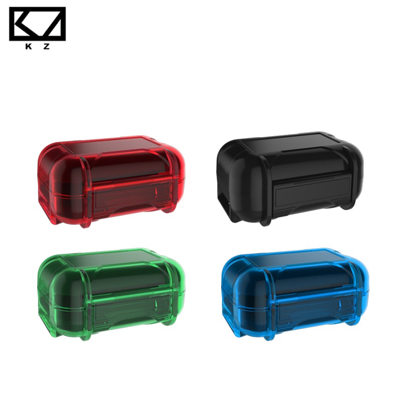 Kz ใหม่ล่าสุดกล่องเก็บของหูฟังแบบพกพา KZ Case ABS Protective Case Colorful Hold Storage Box Bag for 