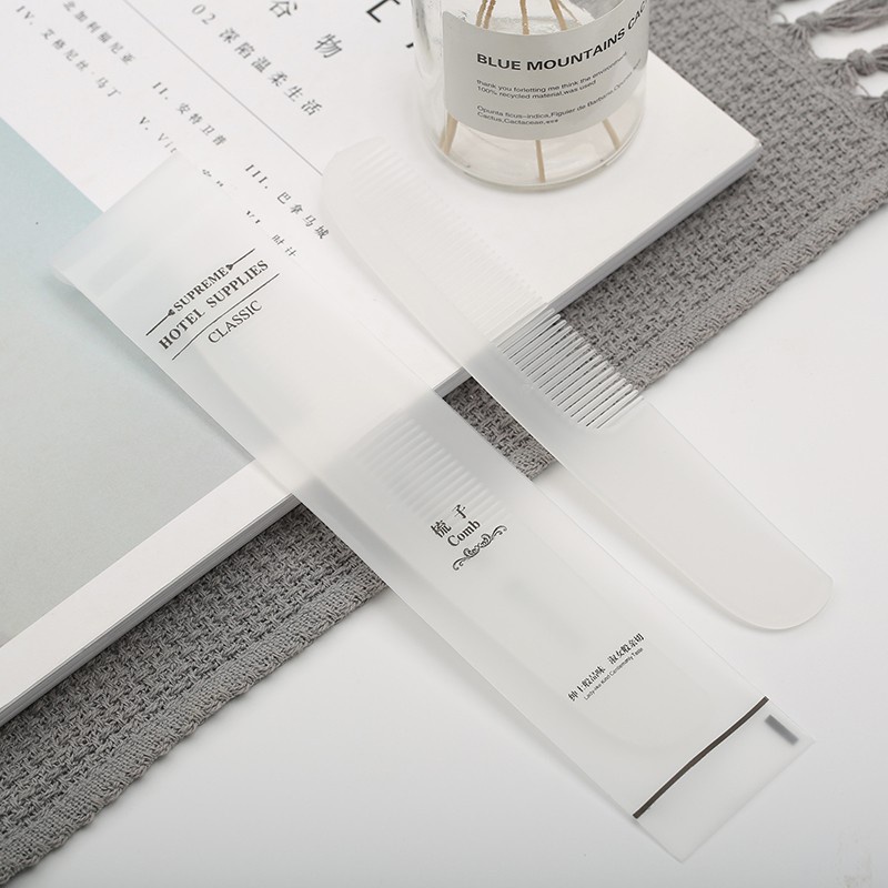 หวีโรงแรม หวีขนาดพกพา  หวีแจกลูกค้า