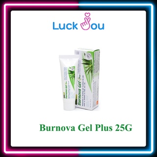 Burnova Gel Plus เจลว่านหางจระเข้ 25G, 70G เบอร์โนว่า เจลลดริ้วรอย จุดด่างดำ 25 และ 70 กรัม