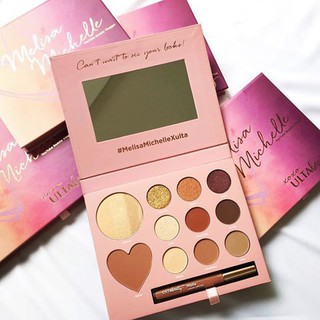 Melisa Michelle xoxo Ulta Beauty Palette พาเลททาตาอายแชโดว์บรอนเซอร์และกลอสในชุด