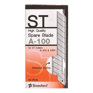 ใบมีดคัตเตอร์ เล็ก รุ่นA-100 120ใบ แพ็ค 2 กล่อง101360Cutter Blade(S)#A-100 2 Pcs/Pack