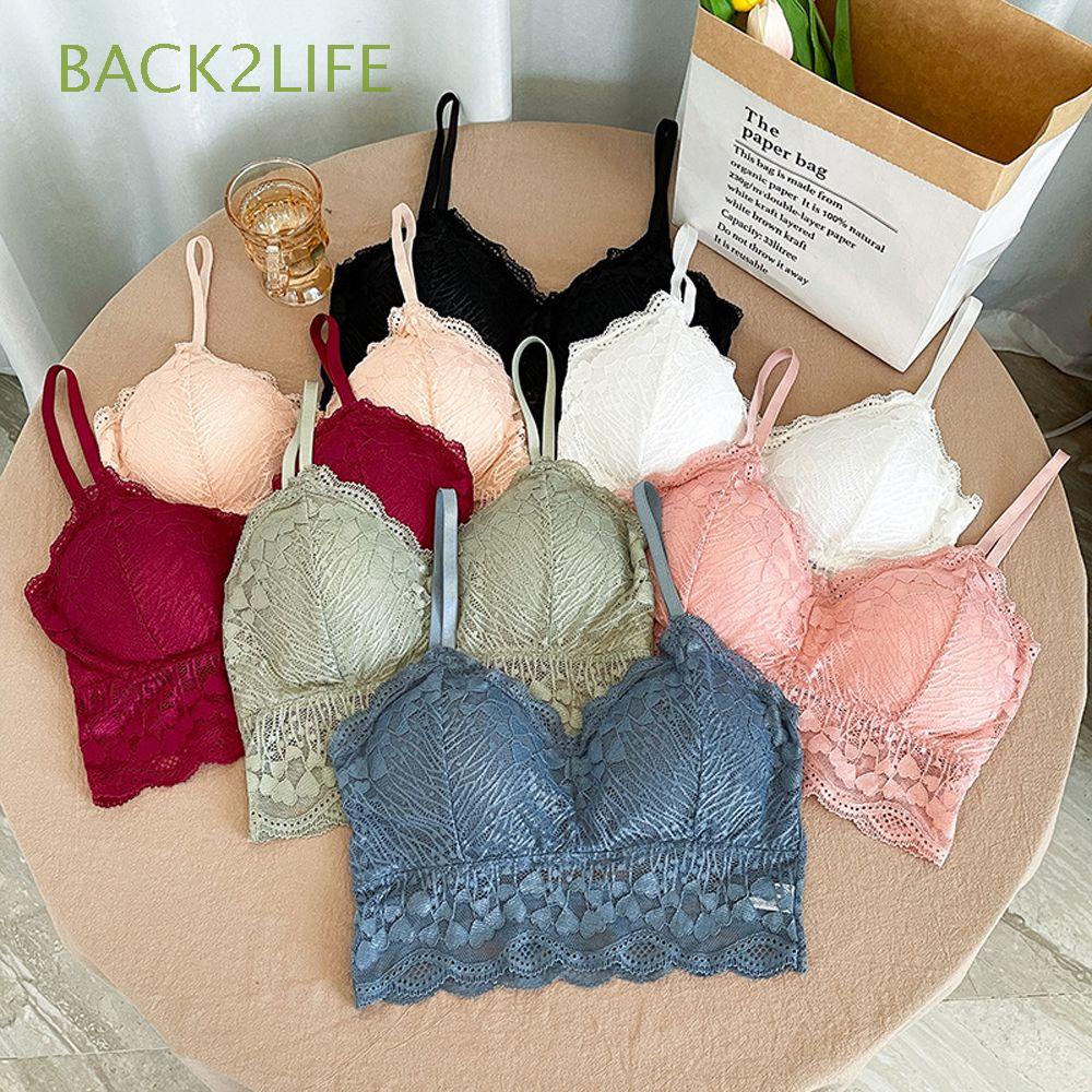 TWINKLE1 Sexy Lace Bralette Ladies Ultrathin Briefs Bra Sets Flower ...