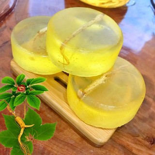 Sophora Flavescens Mite-Removal Bright Skin Handmade Soap Oil Control Acne Cleansing Essential Oil Soap สบู่อาบน้ำ 1 บล็