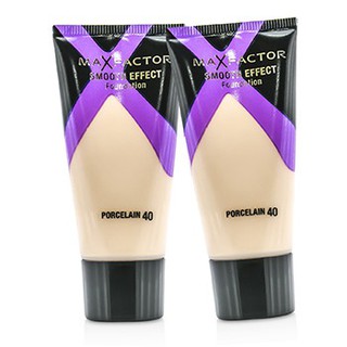 MAX FACTOR Smooth Effect Foundation Duo Pack Size: 2x30ml/1oz