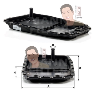 H50002 กรองเกียร์(BMW) 3(E90/E91/E92/E93),5(E60/E61),6(E63/E64),7(E65/E66),7(F01/F02/F03/F04),X3(E83),X5(E70),X6(E71,...