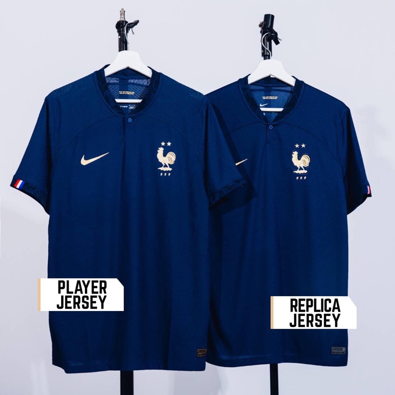 เสื้อฟุตบอล France World Cup 2022 ทีมชาติฝรั่งเศส ฟุตบอลโลก ของแท้ป้ายไทย