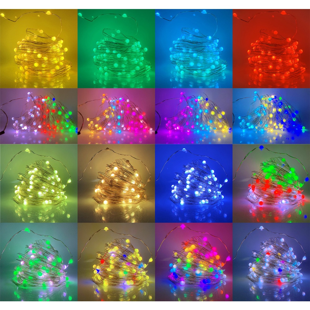 ของแท้ 100 Dream Color Light String BT Music APP WS2812B RGB IC ...