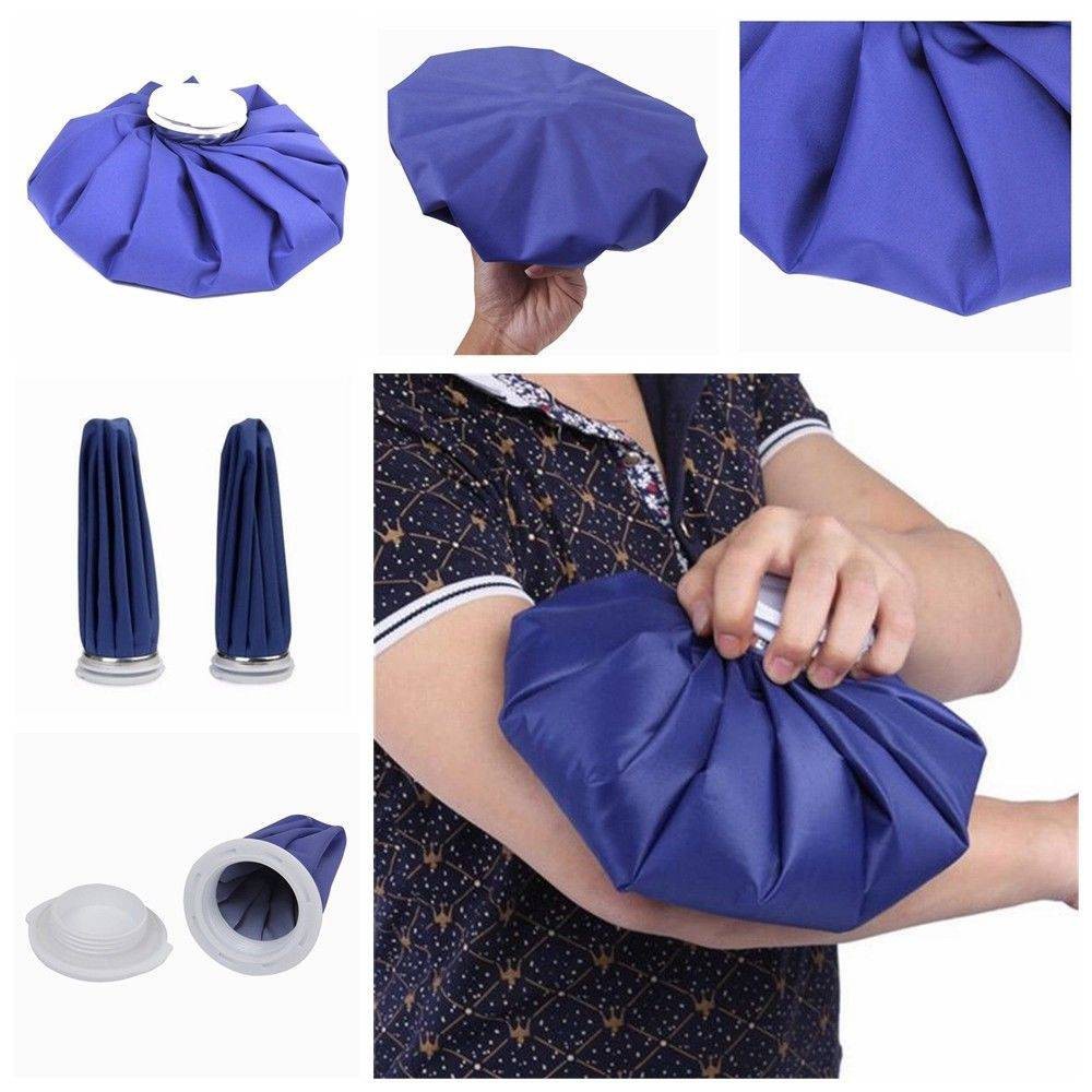 ICE BAG 10 INCH ICE BAG การบาดเจ็บ Treatment Stone Water Container ICE Cube BAG First Treatment การบ