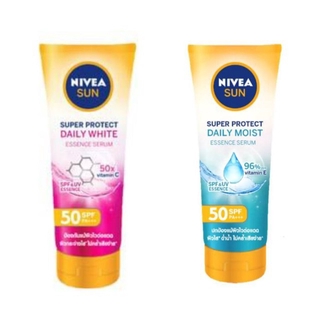 Nivea Sun Super Protect Body Essence Serum SPF50 PA+++ DAILY WHITE / DAILY MOIST กันแดดตัว 70ml/180 ml 0 กก.