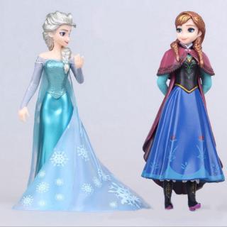 ของเล่นตกแต่งเค้ก Frozen Elsa Anna Disney 14-16 ซม.