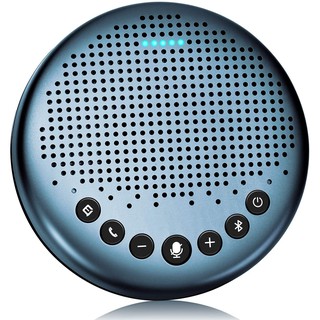 eMeet Luna Lite Computer Speakers with Microphone,Bluetooth,  VoiceIA Noise Cancelling Conference Call Speakerphone