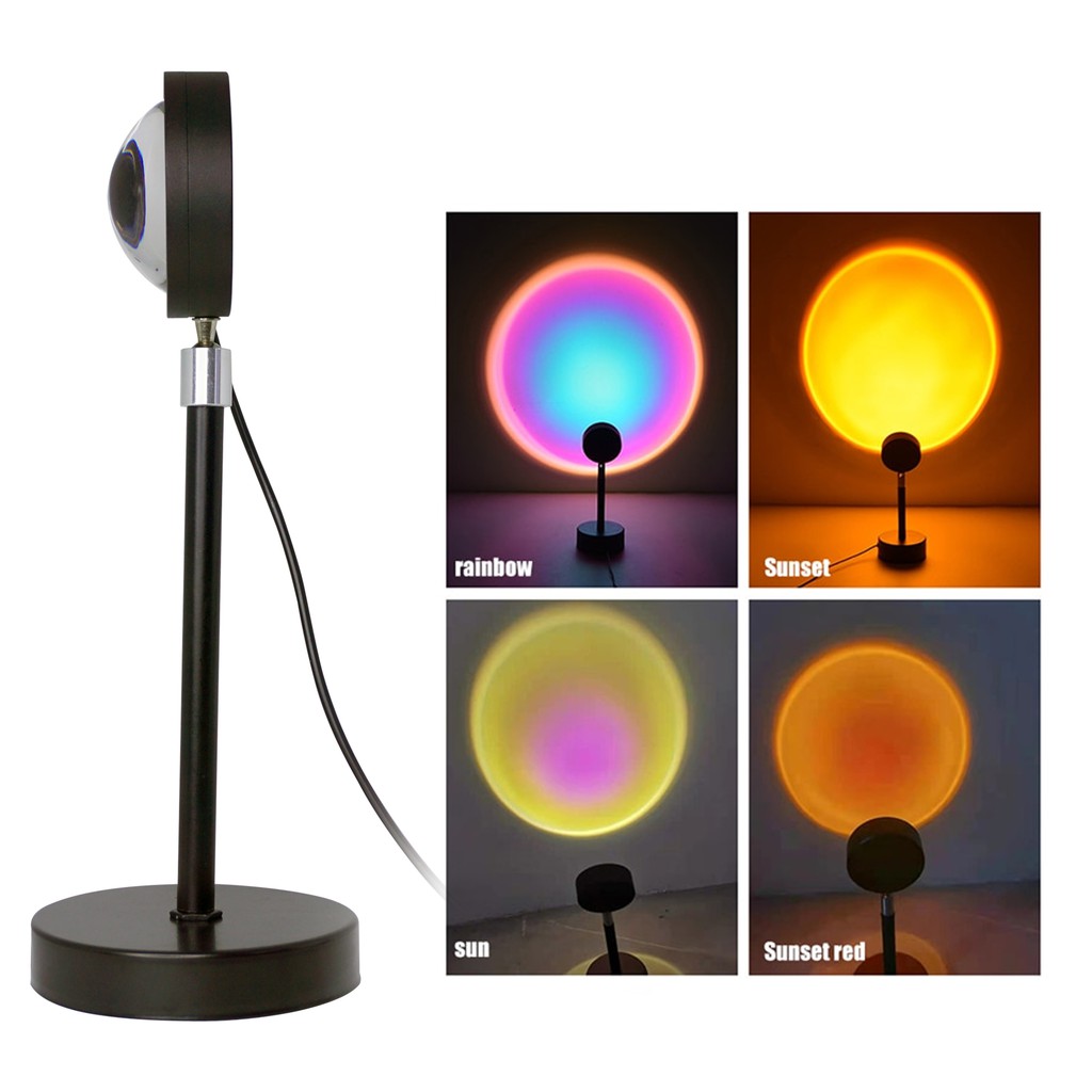 MATAHARI Sunset Lamp 4 in 1 LED Sunset Color โคมไฟโปรเจคเตอร์