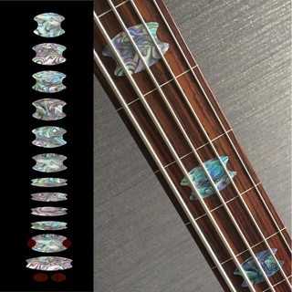 Oval Crown Inlay Sticker for Bass