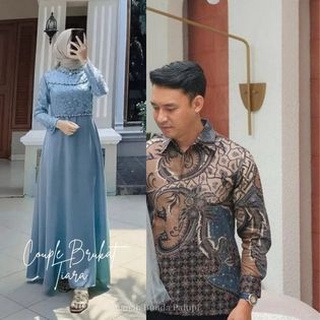 พร้อมส่ง - SET COUPLE GAMIS - COUPLE TIARA | Jumbo XXL KEBAYA GAMIS คัปเปิ้ลไทอาร่า