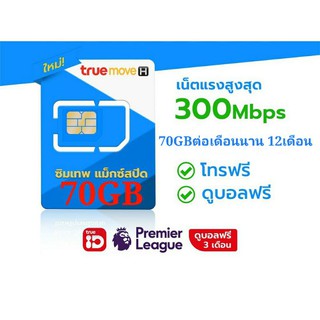 ✓ซิมเทพทรู Maxspeed 70G-ซิมธอร์15Mbps โทรฟรีในเครือข่าย ใช้งานได้1ปี ซิมเน็ตรายปี ซิมรายปี ซิมเทพทรู