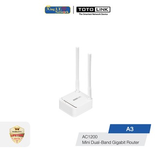 TOTOLINK (A3) AC1200 Mi-Ni Dual-band Wi-Fi Router