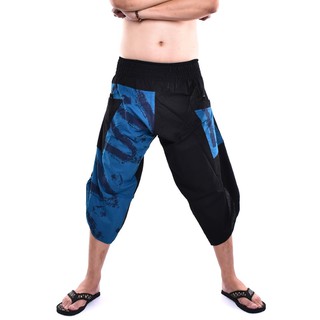 กางเกงซามูไร เอวยางยืด Samurai pants elastic waist (Unisex)