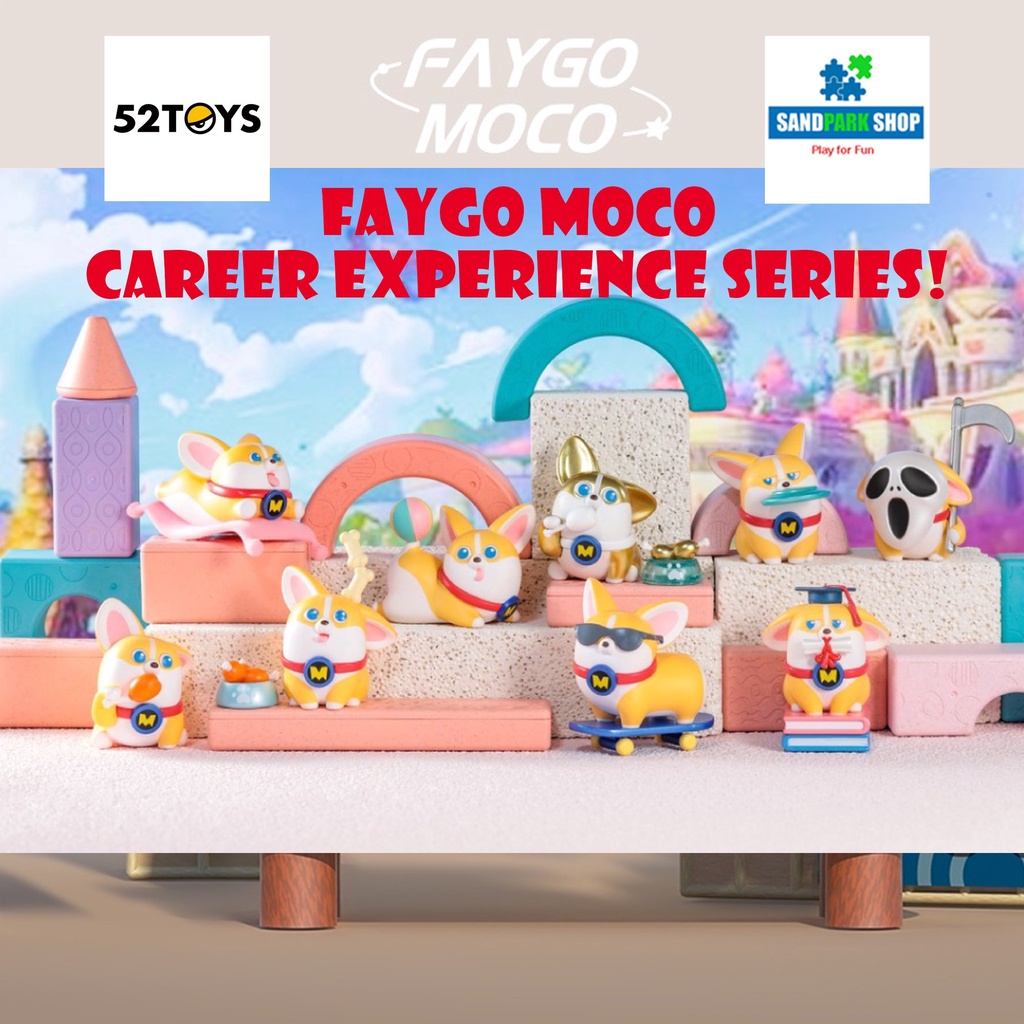 🔥🔥 พร้อมส่ง  🔥🔥 🐶 Faygo Moco Career Experience Series  🐶 Brand 52TOYS📍ของใหม่ สินค้าพร้อมส่ง