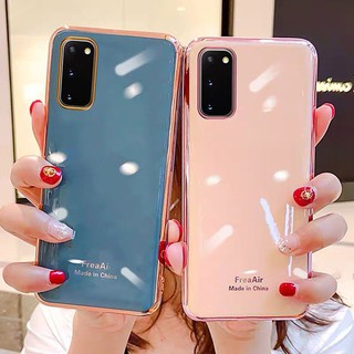 เคส Samsung S20 Plus S20Ultra S10 S10Plus Note20 Note20Ultra Note10 Plus Note9 Note8 เคสซัมซุง S10 Plus 6D การชุบ เคส Samsung Note 8