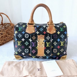 รุ่นหายาก❤️ Lv speedy30 multicolor black y05