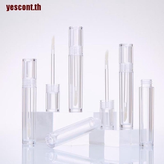 【yescont】หลอดพลาสติกเปล่า สําหรับใส่ลิปกลอส ลิปบาล์ม PET 5 มล. 1 ชิ้น