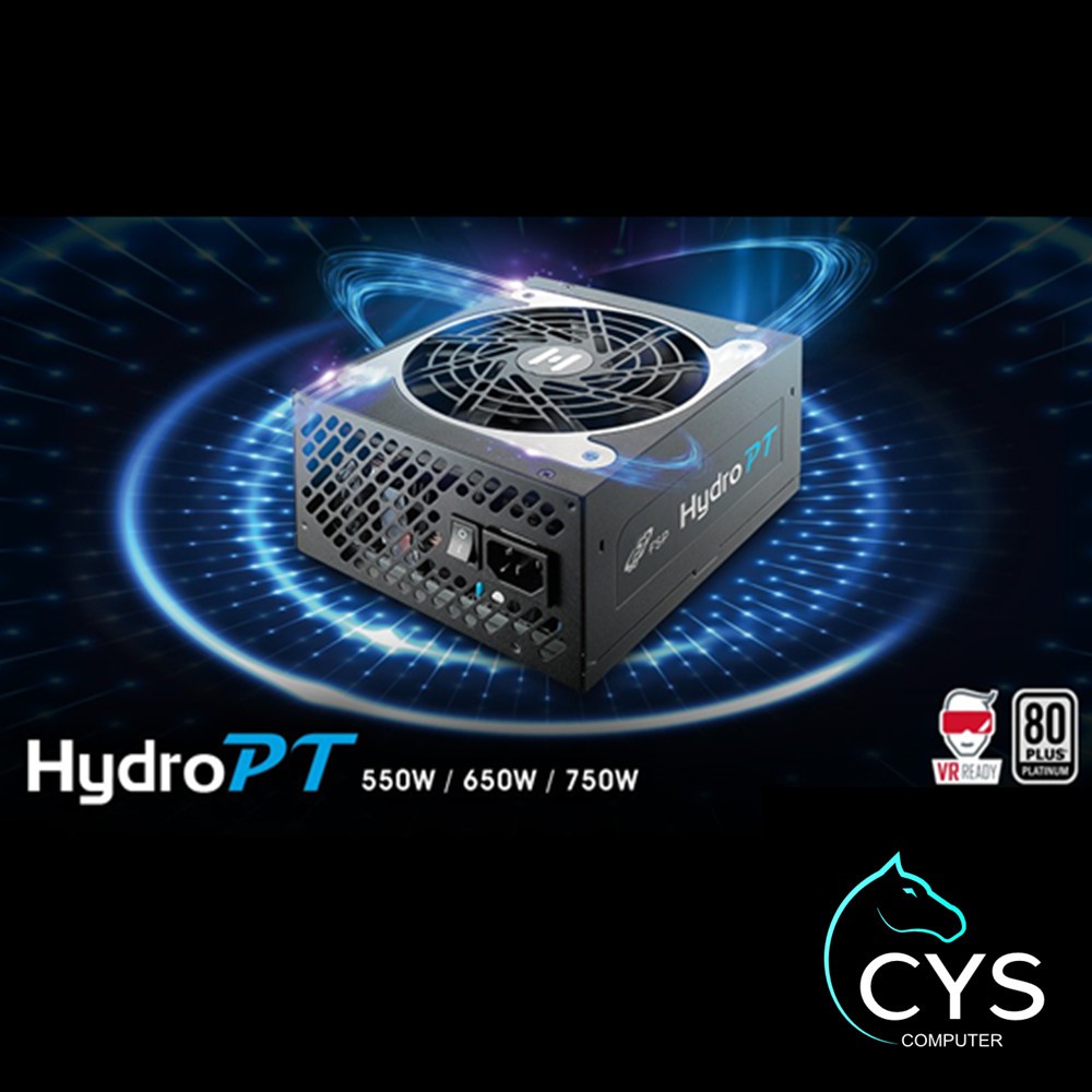 Fsp HYDRO PT 750W 80PLUS แพลตตินัมพาวเวอร์ซัพพลาย