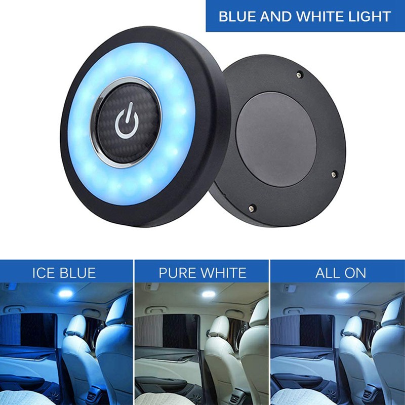 Car LED Ceiling Light, 5V 4W Car Interior Roof Light, USB Charging