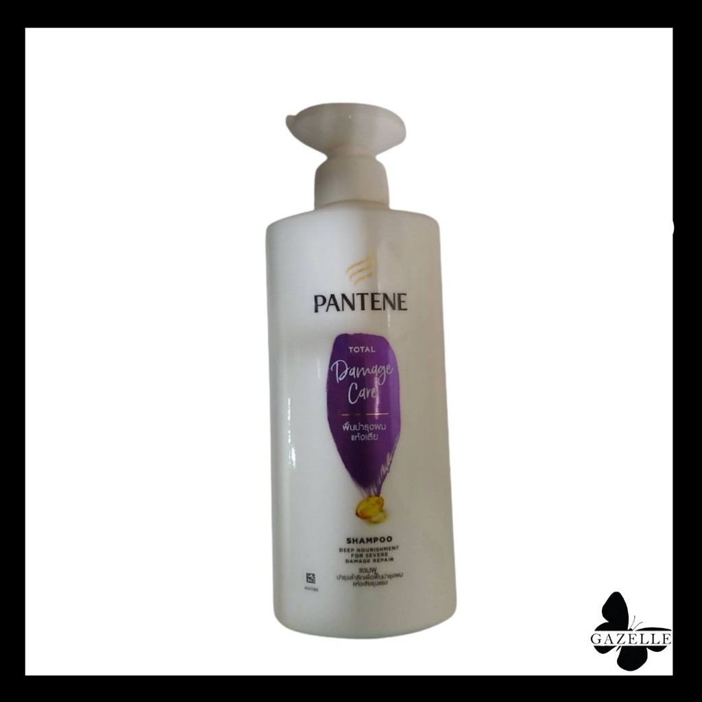 Pantene pro-v shampoo total damage care แพนทีน แชมพู โทเทิลดาเมจแคร์ [โฉมใหม่][380 มล.]