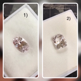 KUNZITE o พลอยคุนไซต์แท้ พลอยสีชมพูอ่อนใสกิ๊ง สวยหวานไม่เหมือนใคร ไม่พอใจยินดีคืนเงิน