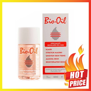 🔥 Bio Oil 60 ml. ไบโอออยล์ ลดผิวแตกลาย บำรุงผิวให้อ่อนกว่าวัย ปรับสีผิวให้สม่ำเสมอ