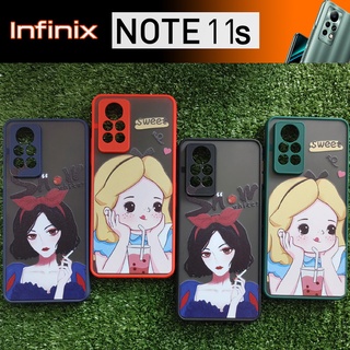 เคส ยาง TPU กันกระแทก (คละลาย) สำหรับ Infinix Note 11S