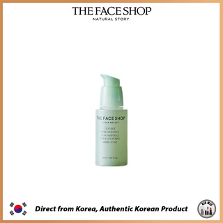 THE FACE SHOP TEA TREE PORE AMPOULE 30ml *ของแท้จากเกาหลี*