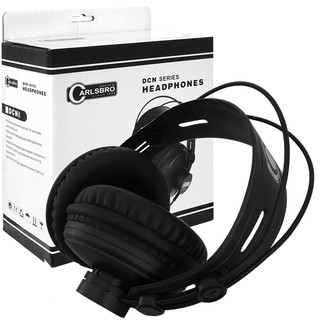 Carlsbro Closed-Back Headphone หูฟัง แบบครอบหู ขนาดใหญ่ รุ่น DCN8 (สีดำ) ** ประกันศูนย์ 1 ปี **