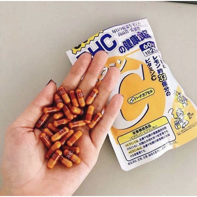 วิตามินซี วิตามิน วิตามินc วิตามินdhc dhc ของแท้นำเข้าจากญี่ปุ่น