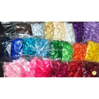 Missribbinโบว์จิ๋วติดของชำร่วย 13มม (100ชิ้น) *มีหลายสี ชุดสี1/2