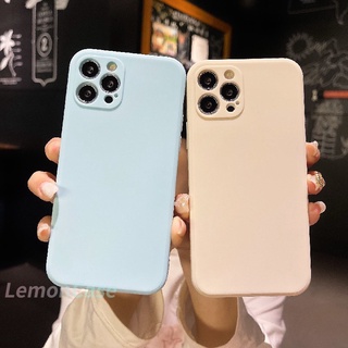 เคสซิลโคน TPU VIVO Y51 2020 Y72 Y12 Y30 Y31 Y53 Y91C V19 Y91 Y20 Y12S Y21 2021 Y33S Y21S Y17 Y93 Y50 Y20S Y51A Y30i Y12i Y15 Candy Color Square Soft TPU Case Soft Case Matte Ultra Tipis