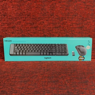 ชุดคีย์บอร์ดและเมาส์ Logitech MK220