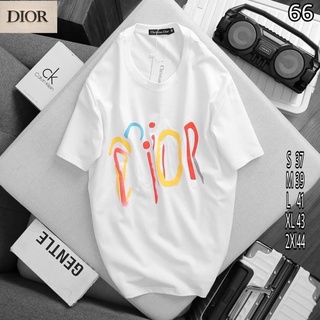 dior เสื้อยืดแขนสั้น