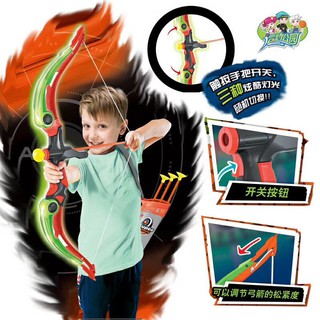 ProudNada Toys ของเล่นเด็ก เครื่องยิง ธนู KING SPORT ARCHERY SET LIGHT-UP THE NIGHT NO.J1803-A