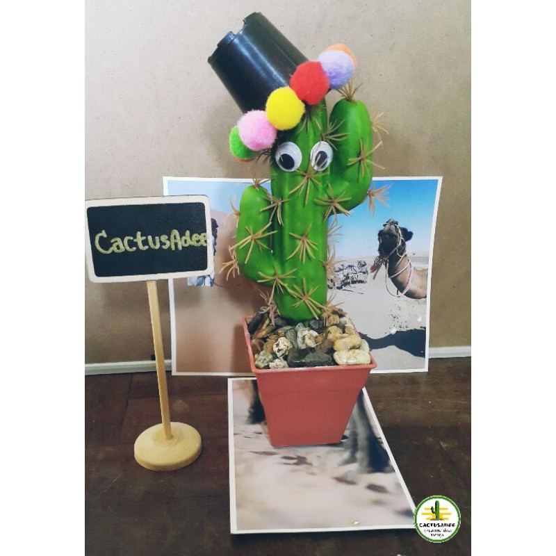 🌵กระบองเพชรประดิษฐ์ Mexican cactus🌵