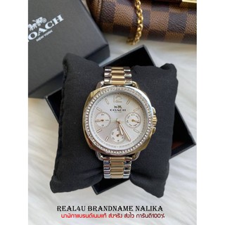 นาฬิกาข้อมือผู้หญิง Coach TATUM TWO TONE GOLD STAINLESS STEEL WOMENS WATCH รุ่น Coach14502572 ของใหม่ ของแท้100%