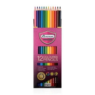 ดินสอสี สี สีไม้ Master Art มาสเตอร์อาร์ต 12 / 24 / 36 / 48 / 60 สี (แท่งยาว)