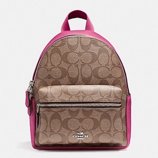 เป้มินิ coach สีชมพู