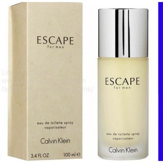 🔥แท้ 💯CK Escape for men 100ml ✔50% Cashback🔥