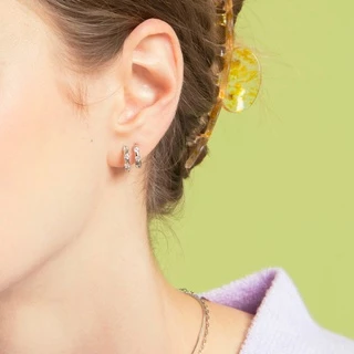YVIS Joy Gem Hoop Earring
