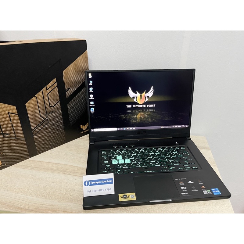 ASUS TUF Gaming Dash F15 [ RTX 3060 ] [ i5-11300H ] [ 15.6" 144Hz ]