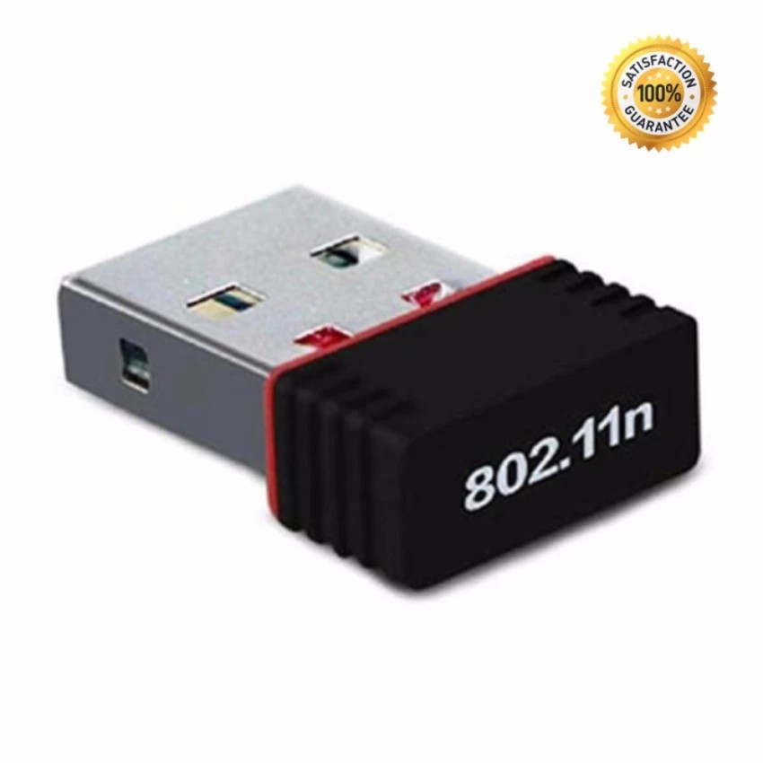 mini wifi adapter Mini USB WiFi 450Mbps Wireless Adapter 150M Computer LAN Card 802.11n/g/b with Network Card (Black)