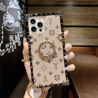 เคสโทรศัพท์มือถือ โลหะ พร้อมขาตั้ง หรูหรา สําหรับ iPhone 14 Pro Max 13 Pro Max 12 Pro Max 11 Pro Max 13 Mini 12 Mini SE 2020