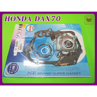 HONDA DAX70 DAX 70 ENGINE GASKET COMPLETE SET "ISO 9001" // ปะเก็นเครื่อง ชุดใหญ่ สินค้าคุณภาพดี